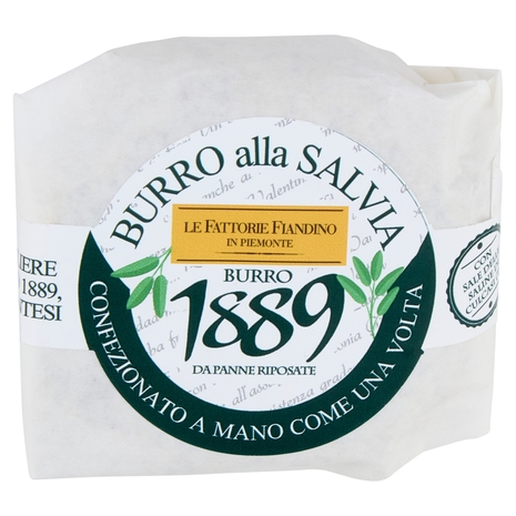 Le Fattorie Fiandino Burro 1889 Burro alla Salvia 100 g